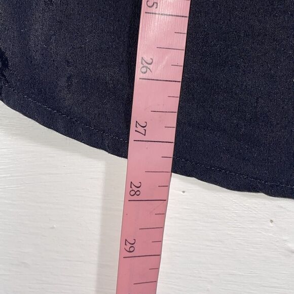 Vintage Wrangler Scarf Print Western Shirt Cream Navy Chain Medallion 80s 90s - Picture 10 of 11